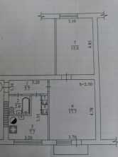 Продается Квартира, Ленинский, Первый республиканский супермаркет (бывший гастроном "Алма-Ата" ), Кирова