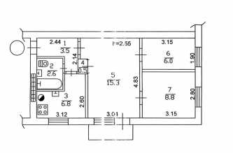 Продается Квартира, Градостроителей , район Куйбышевский, г. Донецк, Донецкая Народная Республика, Россия
