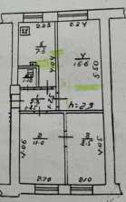 Продается Квартира, Постышева, , район Ворошиловский, г. Донецк, Донецкая Народная Республика, Россия