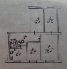 Продается Квартира, Оборонная 3, район Ленинский, г. Донецк, Донецкая Народная Республика, Россия