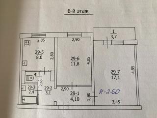 Продается Квартира, Таежная 1, район Макеевка - Червоногвардейский, г. Донецк, Донецкая Народная Республика, Россия
