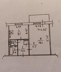 Продается Квартира, Ревякина 42, район Петровский, г. Донецк, Донецкая Народная Республика, Россия