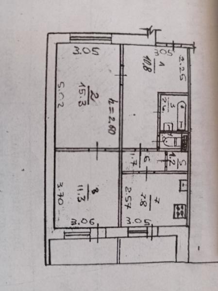 Продается Квартира, Ленинский р-н. , г. Донецк, Донецкая Народная Республика, Россия