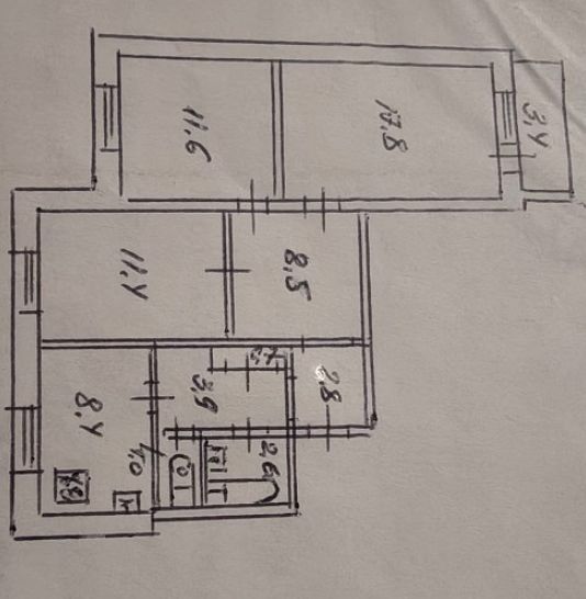 Продается Квартира, Бирюзова 61, район Кировский, г. Донецк, Донецкая Народная Республика, Россия